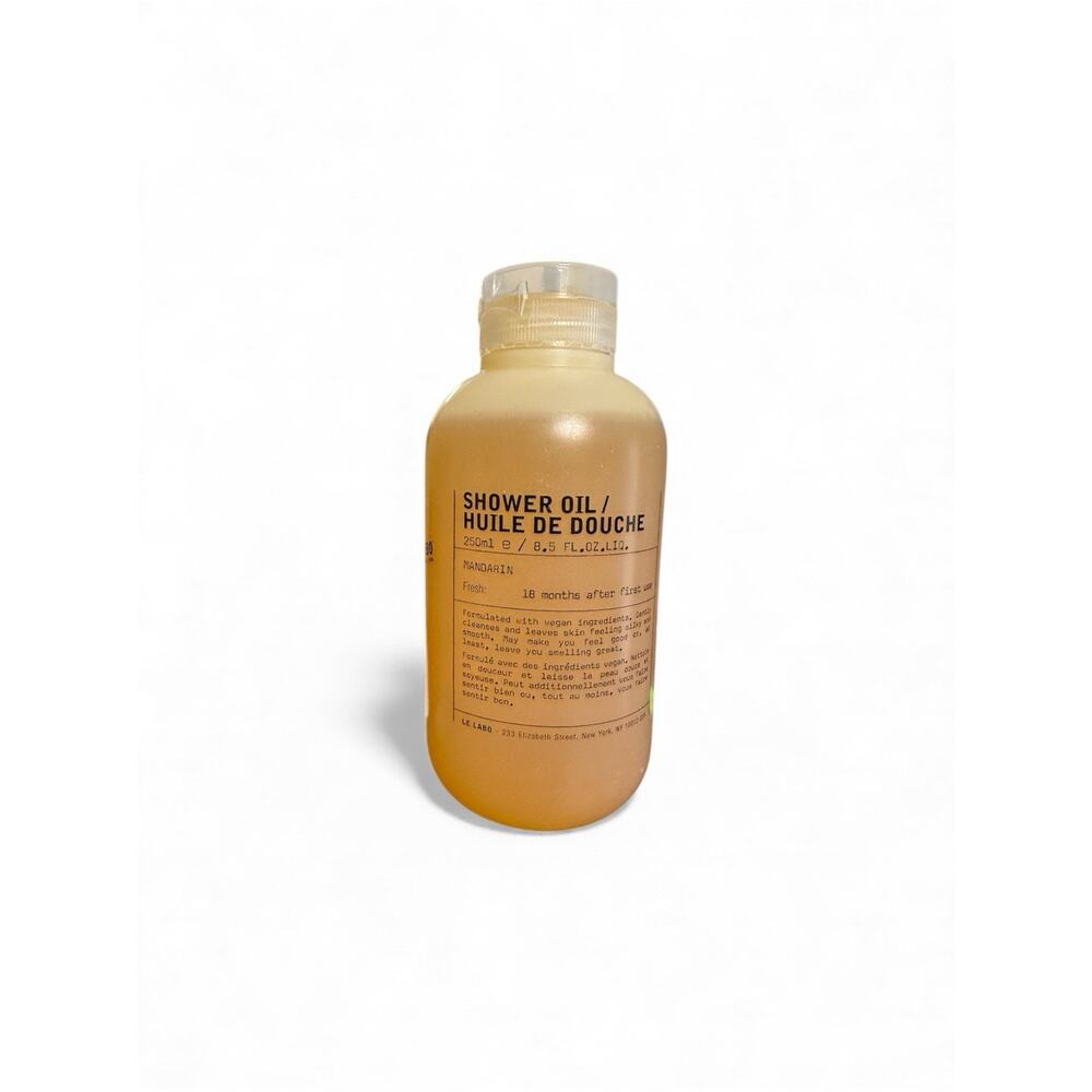 Le Labo Mandarin Sesame Shower Oil 8.5 oz New Luxury Natural Bath Gel